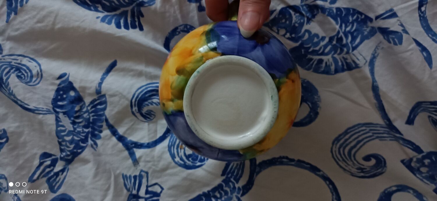 Ceramic water pitcher