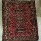 Old handmade wool rug