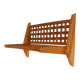 1960's Wooden Wall Shelf