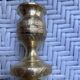 Pair of torch candle holders in chiseled gilded bronze XIXEME