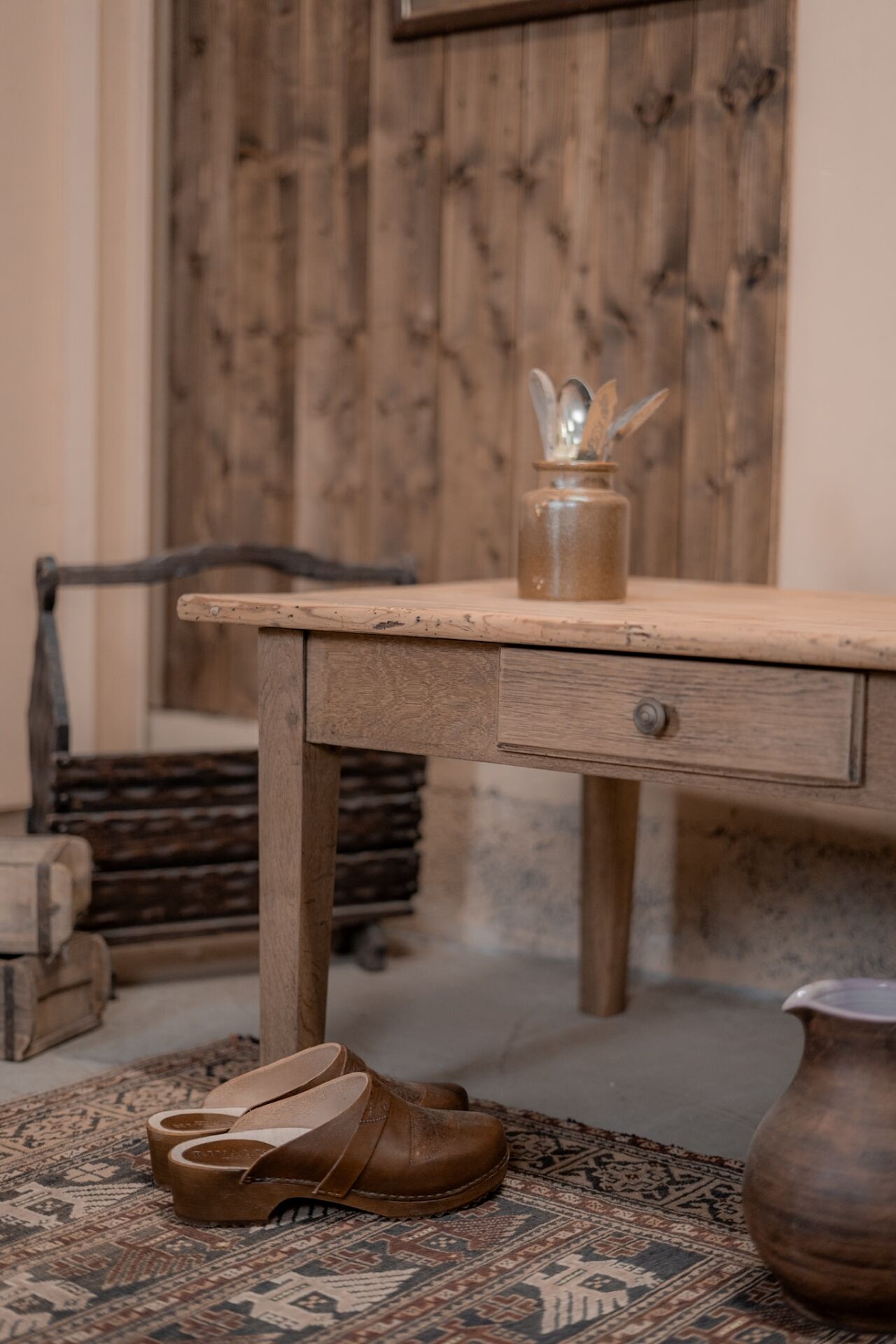 Table basse de ferme