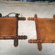 Paire de miroirs vintage