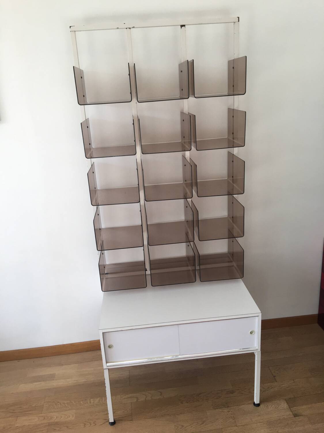 Plexiglass shelf & funky 70s