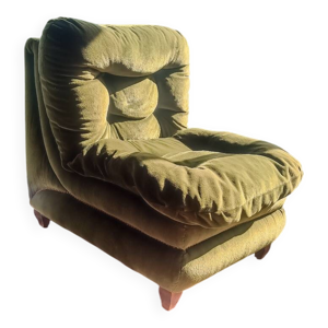 fauteuil velours des