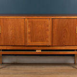 Retro 1960s teak restored beautility mid century sideboard with bar