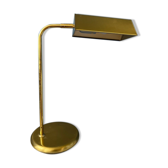 Mid-century brass desk lamp