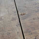 Square Antique Elm Dining Table