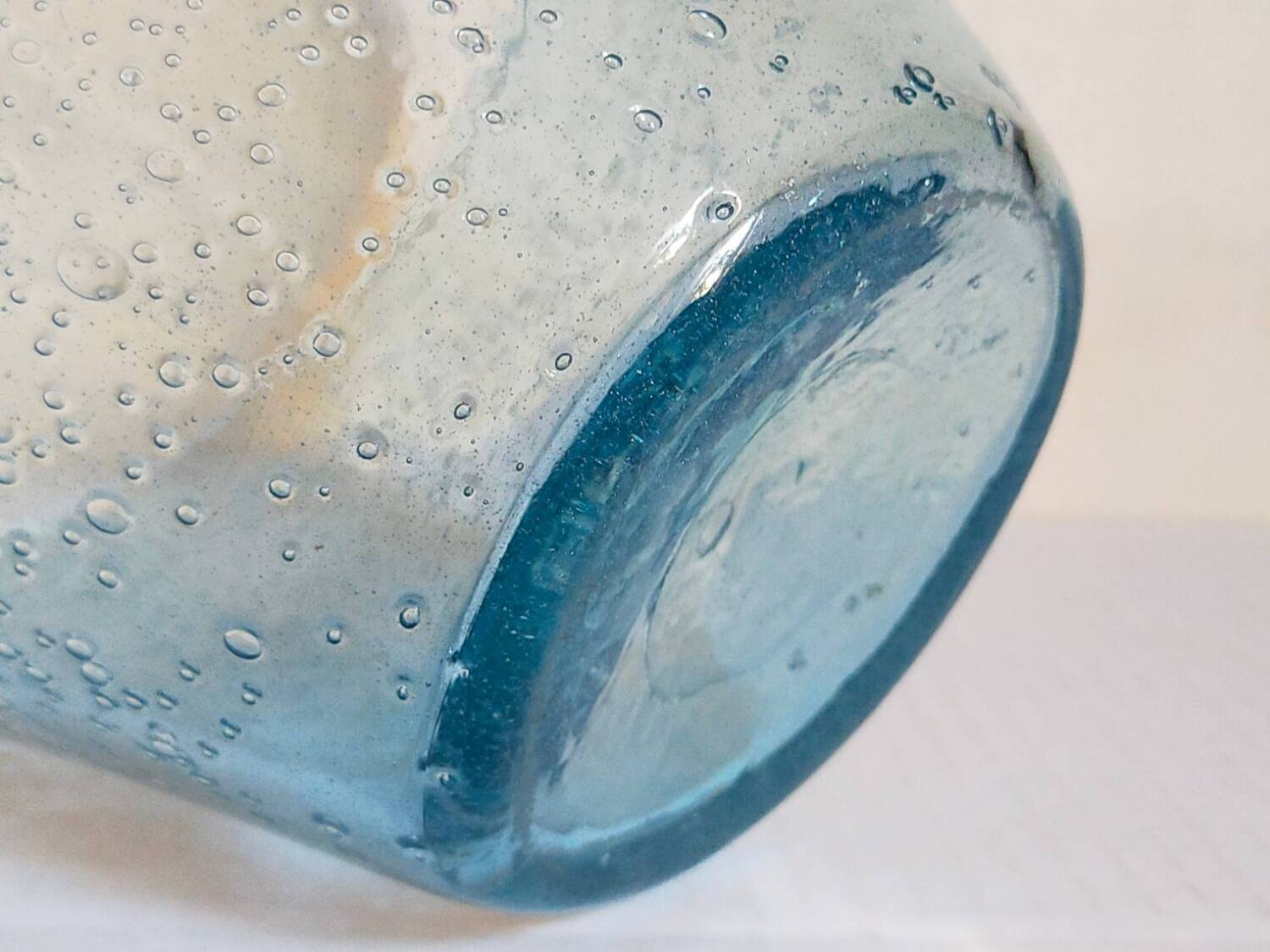 Saladier en verre soufflé
