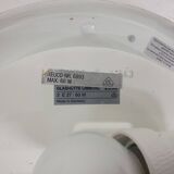 Milk glass ceiling or wall light by Glasshutte Limburg, Germany 1970's