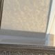 Antique bevelled mirror – Moulded wooden frame in anthracite 30/25 cm