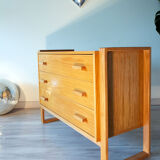 Commode elm vintage design 1980