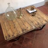 Industrial coffee table