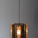 Hollywood Regency brass pendant by Vitrika, Denmark circa 1970.