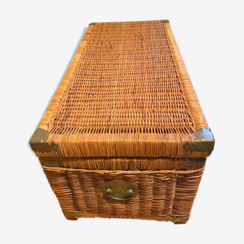 South East Asia wicker malle