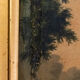 Oil on canvas undergrowth scene early twentieth century