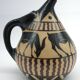 Vase pichet, céramique émaillée, art déco, E. Vilotte Ciboure, antilopes