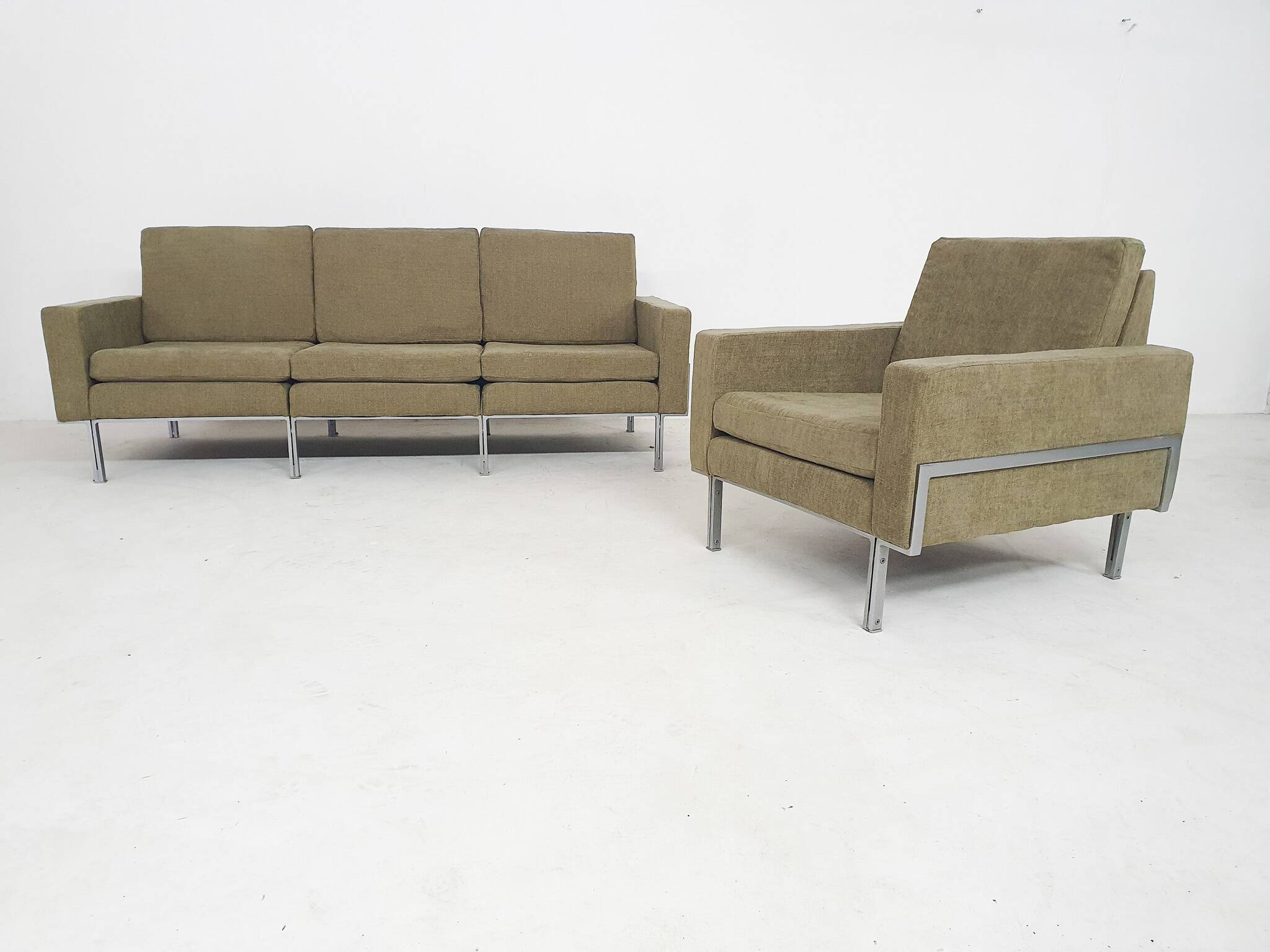 Modular 4-seater sofa, attrb. to Florence Knoll, Germany 1960's