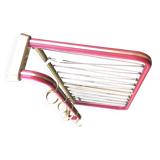 Vintage SNCF wall coat rack from the 60s