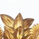 Pair of large vintage gilt sheaf scones by hans kögl