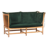 SPOKE-BACK SOFA BY BORGE MORGENSEN FOR FRITZ HANSEN, 1963 | EARLY EDITION