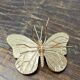 Brass butterfly