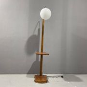 Lampe de sol art déco, années 1930, Tchécoslovaquie
