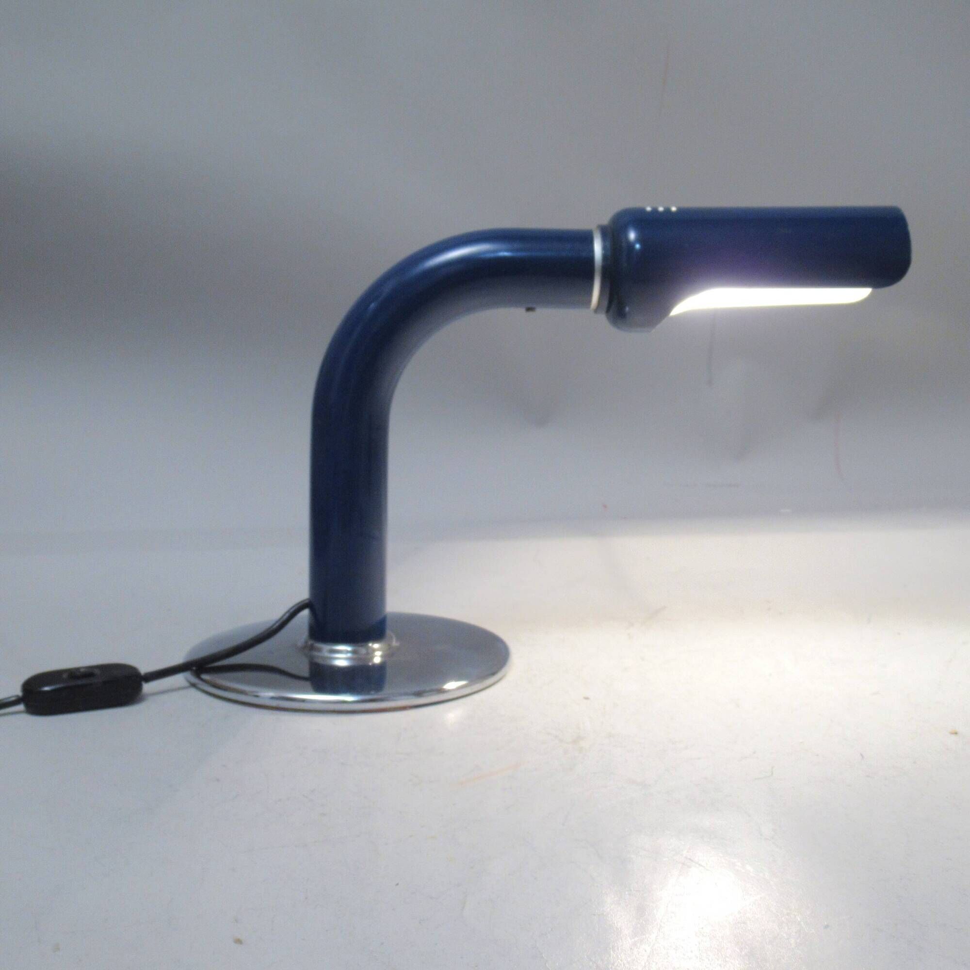 Blue Gulp Lamp Ingo Maurer 1969