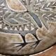 Ceramic plate the old mill Vallauris Perot