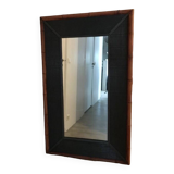 Grand miroir bois et bambou
