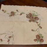 Vintage rectangular tablecloth