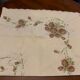 Vintage rectangular tablecloth