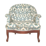 Chair padded toad floral patterns