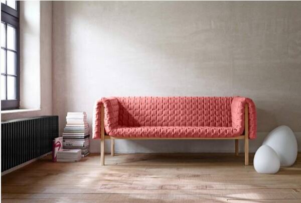 Grand canapé bas dossier avec 2 cale-reins (Ligne Roset) Ruché