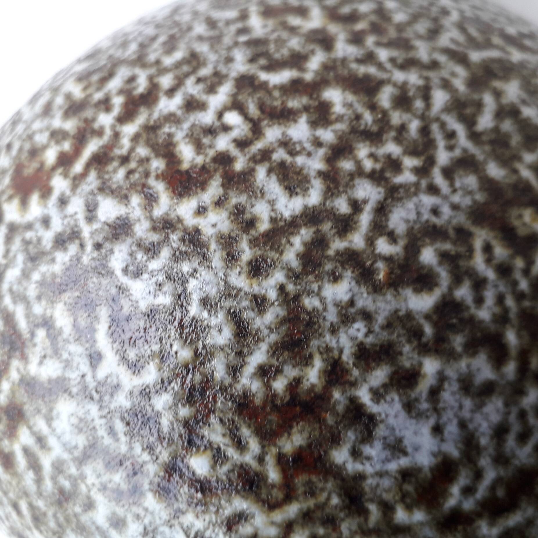 Signed ceramic vase