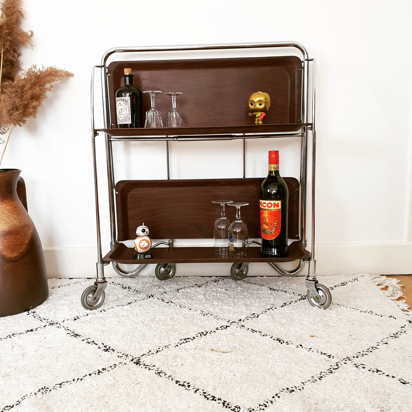 Gerlinol service trolley 60s