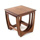 G-Plan Fresco nesting tables 'Dogmersfield' - teak mid century modern