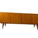 Buffet/wardrobe/vintage XL buffet in deep wood