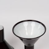 Pair of 2 Danish vintage lamps PT by Michael Bang for Holmegaard, 1970s