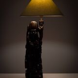 Table lamp Rosewood - Shoulao - God of Longevity Prosperety - China