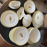 Limoges porcelain service