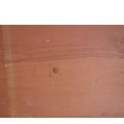 Table vintage en teck Willy Sigh
