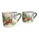 Duo of large cups Gien