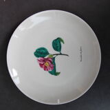 6 NBD Limoges dessert plates illuminated by hand