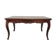 Table feet curved Louis XV style