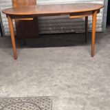 Vintage teak Scandinavian table from the 1960s by Johannes Andersen.