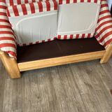 Scandinavian bench in solid pine 1970