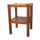 Bamboo side table in wood 1960