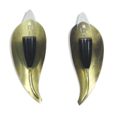 Pair of wall sconces, 1960