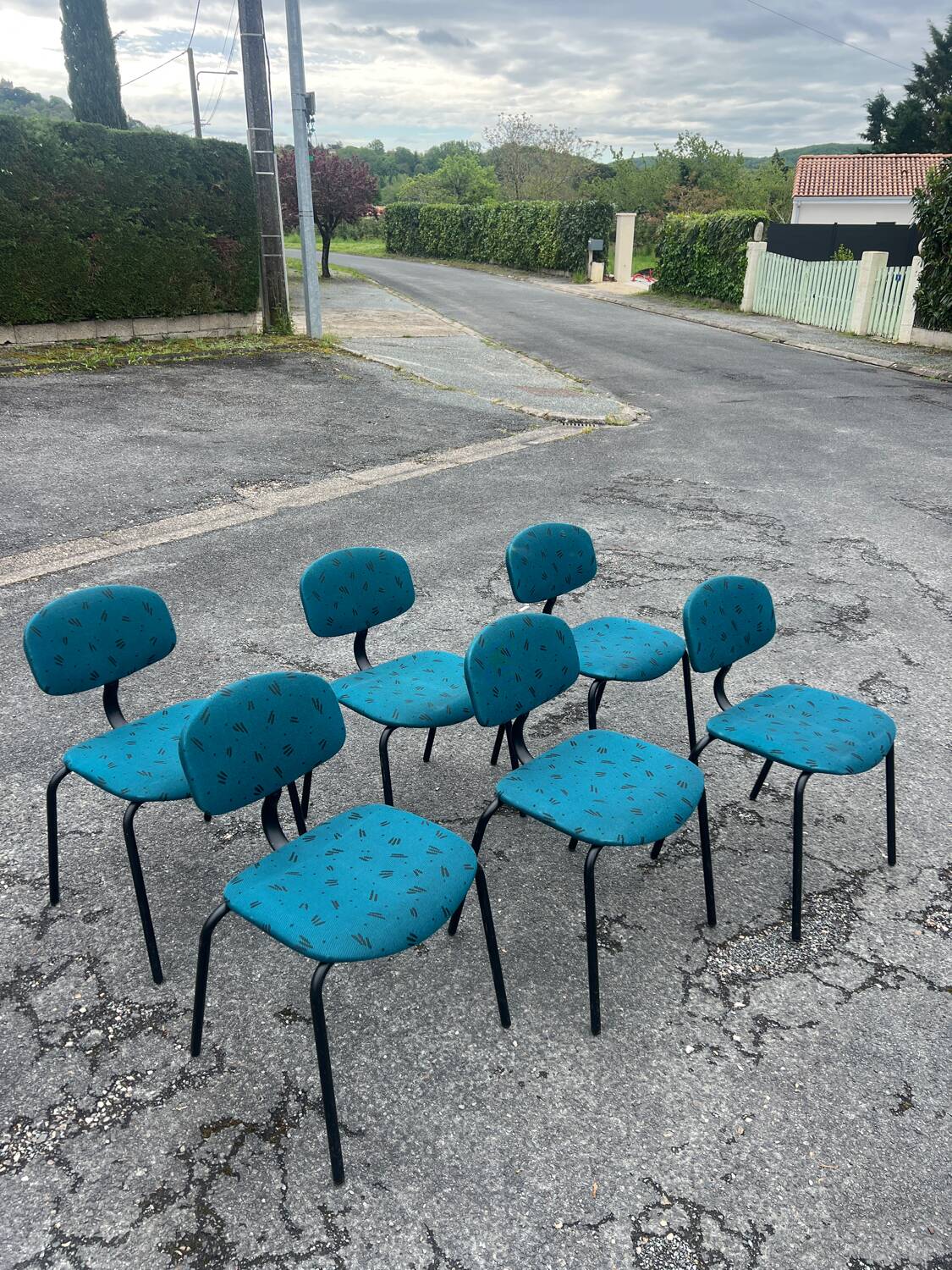 Strafor chair 80s -