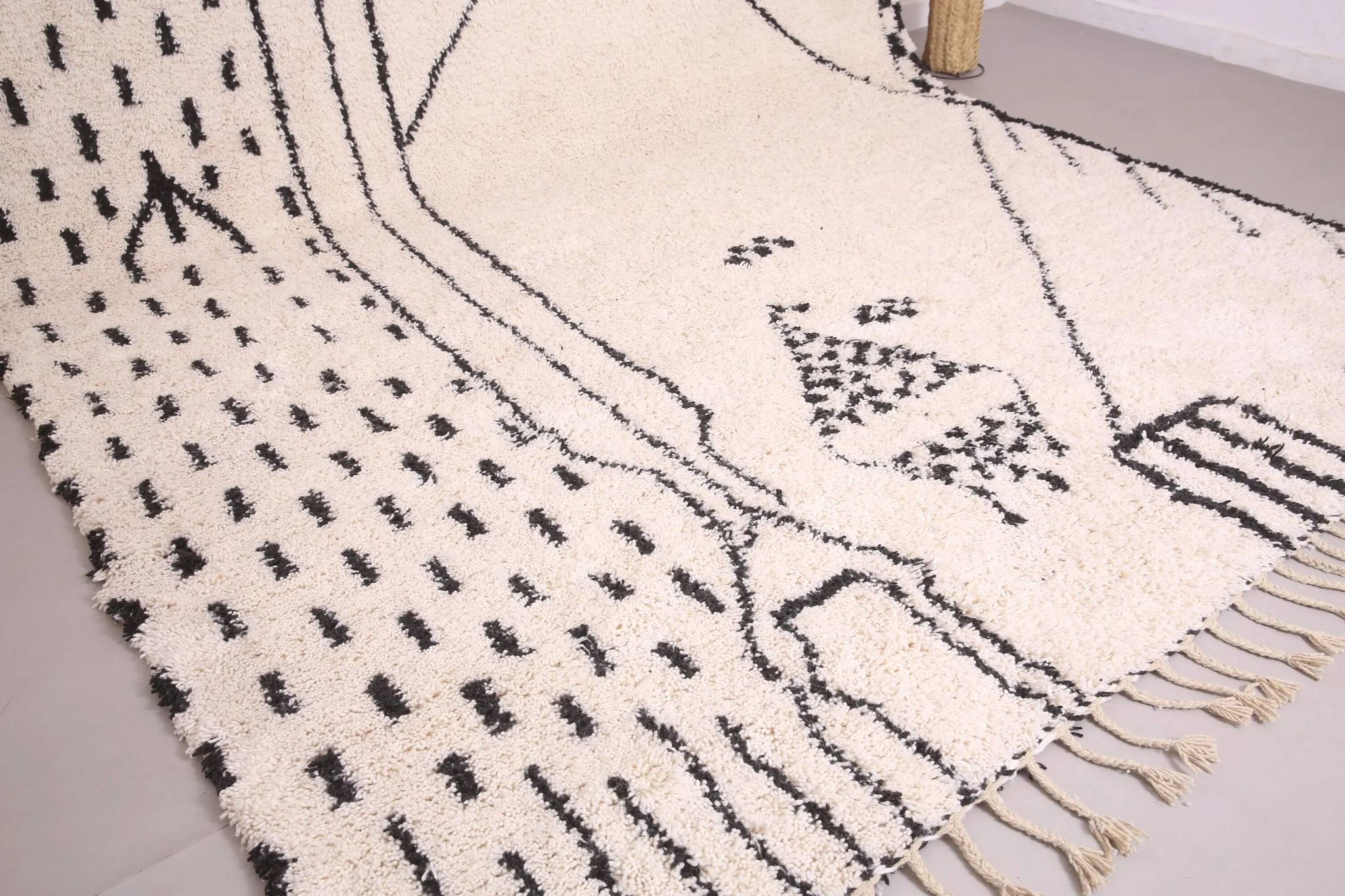 Tapis fait main traditionnal 250cmX150cm marocain